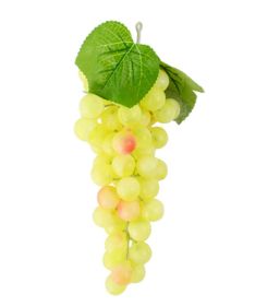 2 Bunches Artificial Fruit Grapes Fake Fruits Simulation Lifelike Grapes [O]